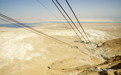 Tram up to the top of Masada